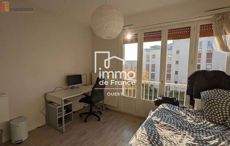 Studio 21m² Angers 49100 - 2e étage, DPE D - Photo 6
