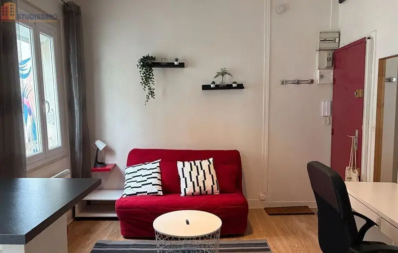 Studio meublé 21m² Angers 49000 - Meublé, 3e étage - Photo 15