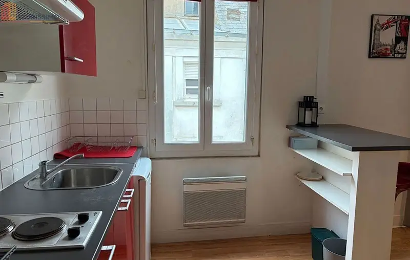 Studio meublé 21m² Angers 49000 - Meublé, 3e étage - Photo 3