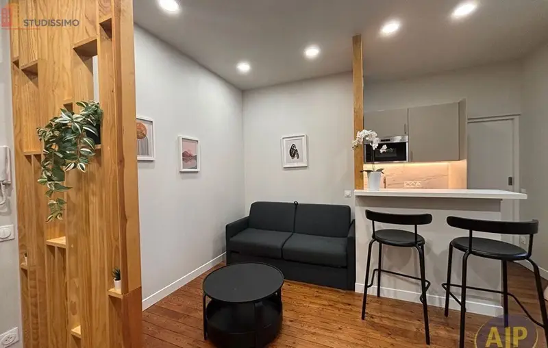 Studio meublé 23m² Angers centre - Meublé, DPE D - Photo 4