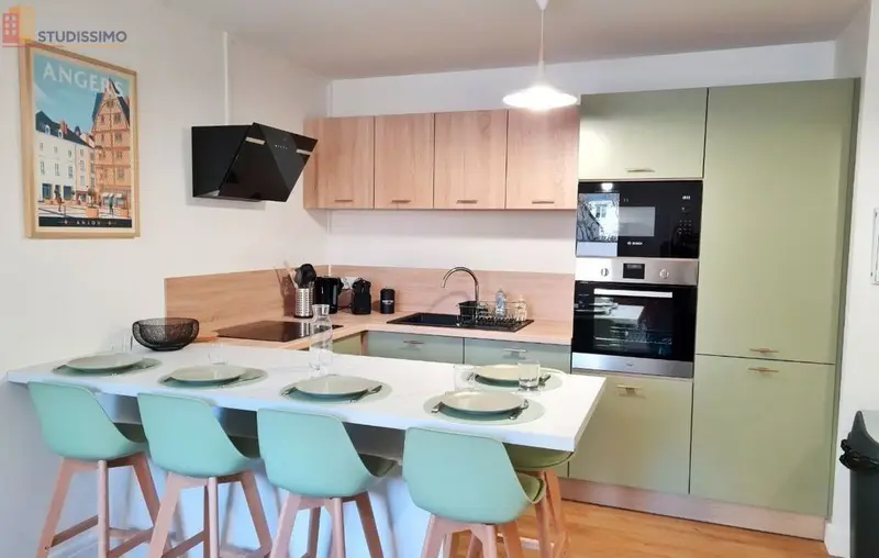 Studio 92m² Angers 49000 - Meublé, proche gare - Photo 2