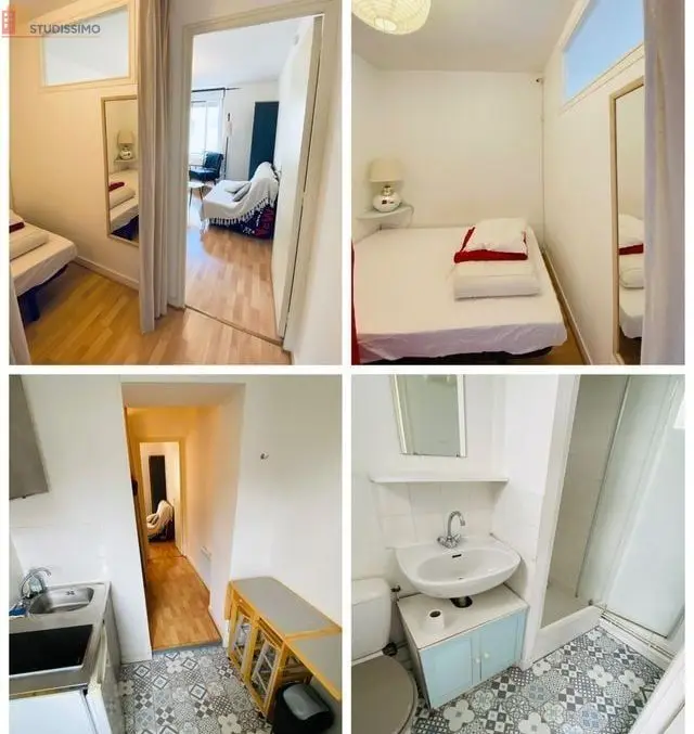 Studio meublé 23m² Angers 49100 - Proche fac, quartier La Doutre - Photo 3