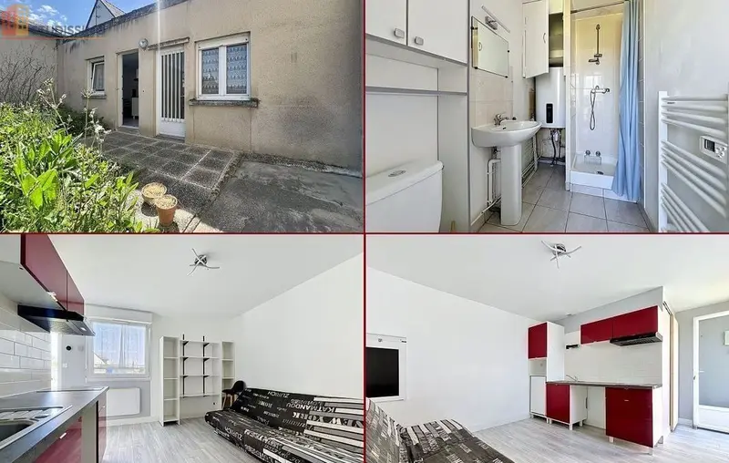Studio 17m² Angers 49100 - Équipé - Photo 6