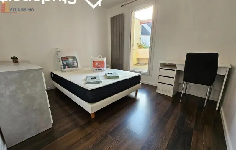 Studio meublé 11m² Angers 49000 - Meublé, 2e étage - Photo 8