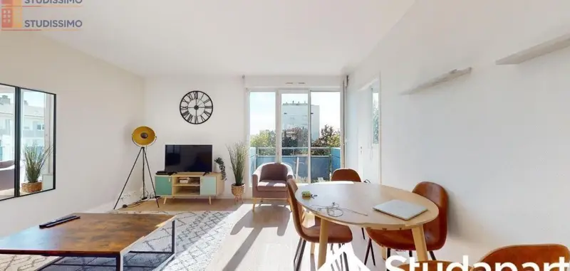 Studio meublé 11m² Angers 49100 - Meublé, DPE B - Photo 16