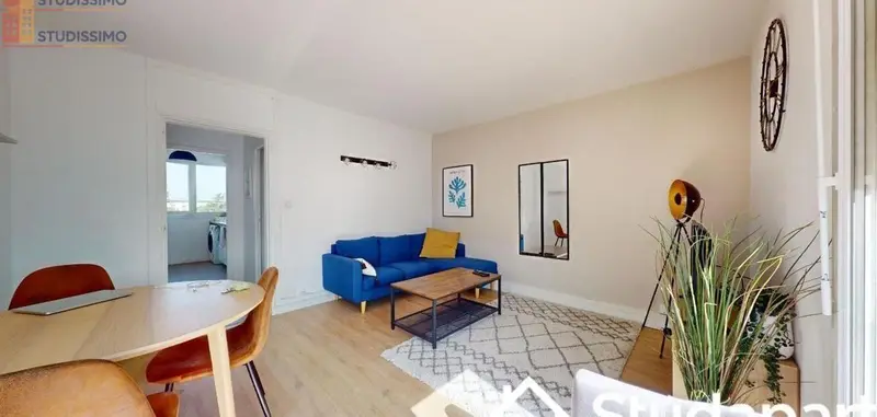 Studio meublé 11m² Angers 49100 - Meublé, DPE B - Photo 8