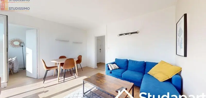 Studio meublé 11m² Angers 49100 - Meublé, DPE B - Photo 5