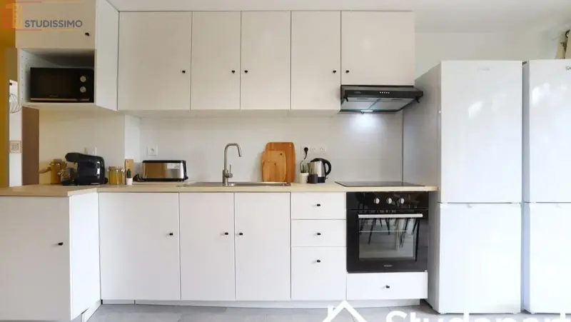 Studio meublé 11m² Angers 49000 - Lumineux, DPE A - Photo 2