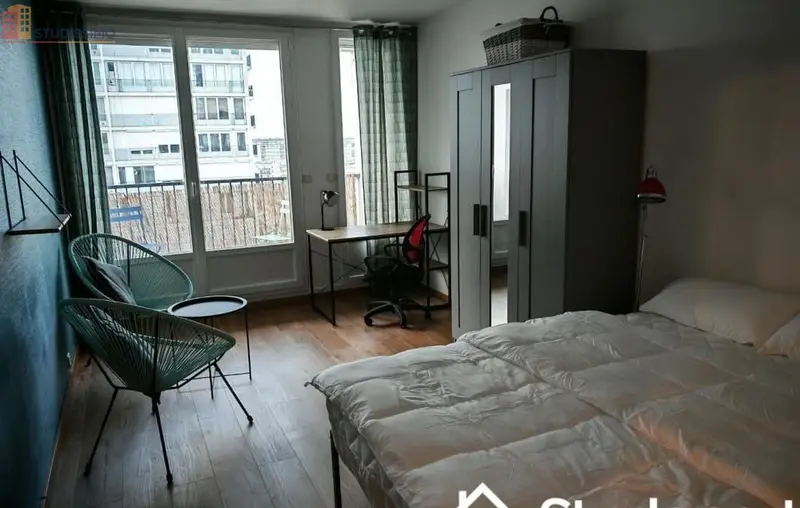 Studio meublé 10m² Angers 49100 - Meublé, 9e étage - Photo 12