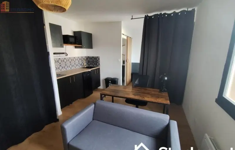 Studio meublé 24m² Angers 49000 - Meublé, DPE D - Photo 23