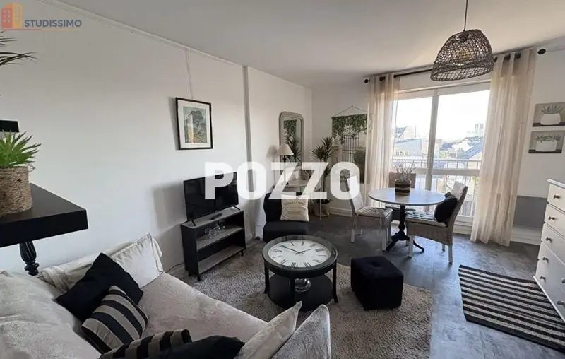 Studio 34m² Cherbourg-en-Cotentin - Meublé, dernier étage - Photo 10
