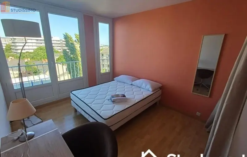 Studio meublé 12m² Angers 49100 - Au 6e, lumineux - Photo 9