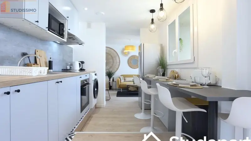 Studio meublé 12m² Angers 49000 - Meublé, DPE A - Photo 19