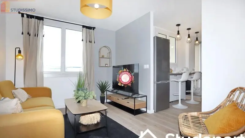 Studio meublé 12m² Angers 49000 - Meublé, DPE A - Photo 15