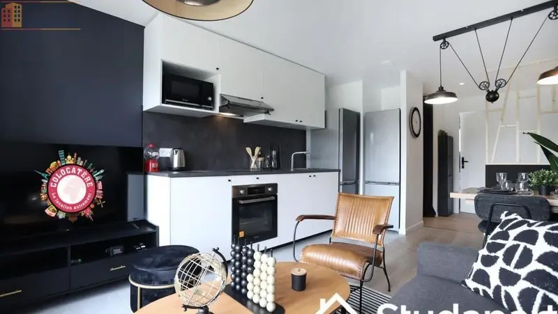 Studio meublé 10m² Angers 49000 - Meublé, DPE A - Photo 16
