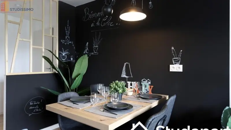 Studio meublé 10m² Angers 49000 - Meublé, DPE A - Photo 3