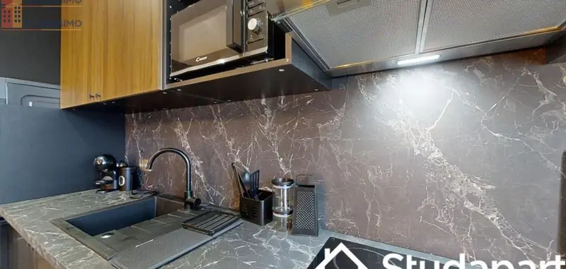 Studio meublé 10m² Angers 49100 - Meublé, DPE A - Photo 2