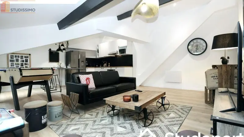 Studio meublé 11m² Angers 49000 - Meublé, DPE A - Photo 14
