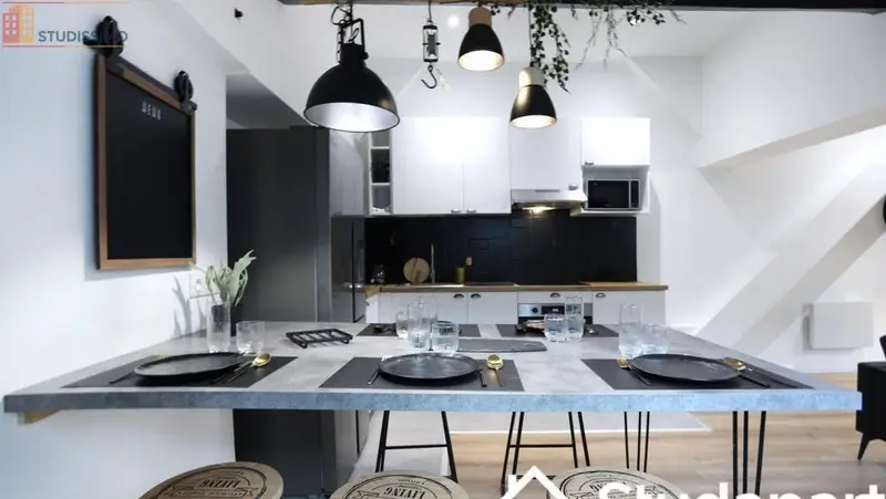 Studio meublé 11m² Angers 49000 - Meublé, DPE A - Photo 10