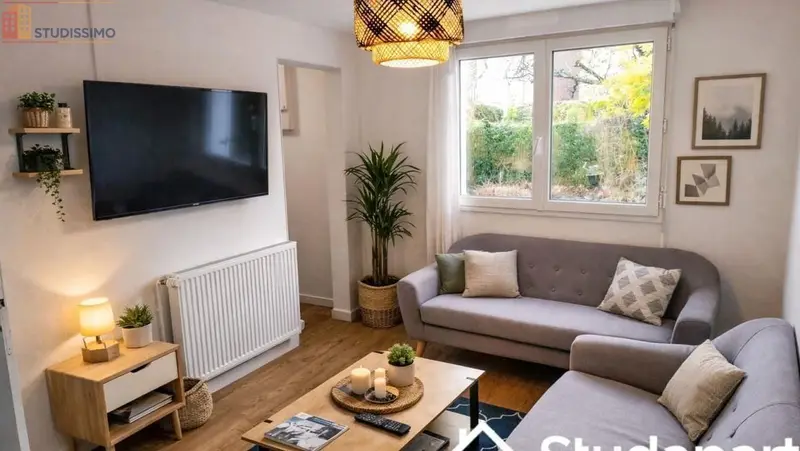 Studio meublé 10m² Angers 49000 - Meublé, DPE C - Photo 14