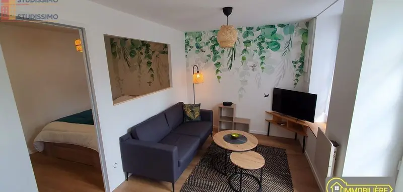 Studio meublé 30m² Saint-Hilaire-du-Harcouët - Meublé, DPE C - Photo 7
