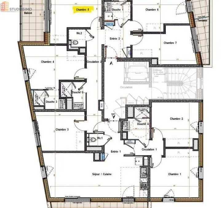 Studio meublé 12m² Angers 49000 - Meublé, DPE B - Photo 5