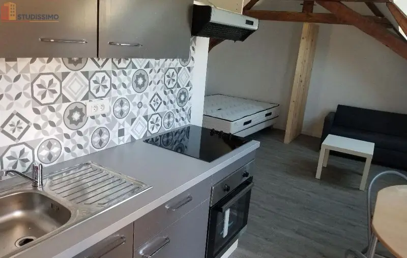Studio meublé 21m² Baugé-en-Anjou - Meublé, DPE D - Photo 3