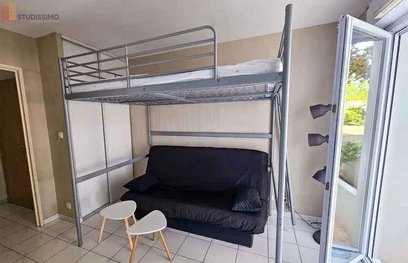 Studio meublé 20m² Angers - Terrasse, parking - Photo 40