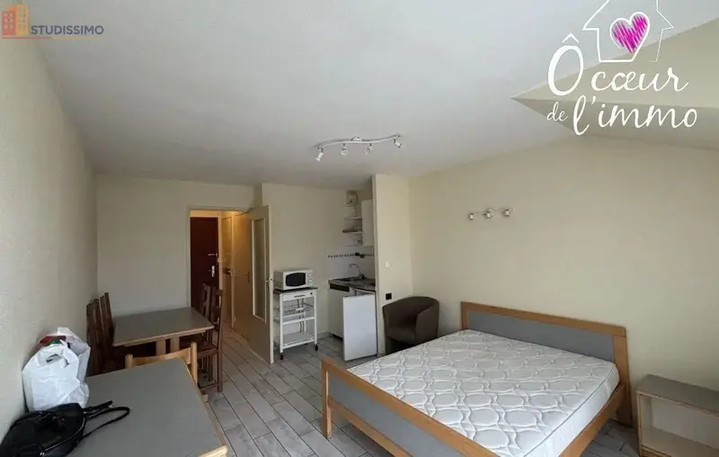 Studio meublé 24m² Cholet - Meublé, DPE C - Photo 11