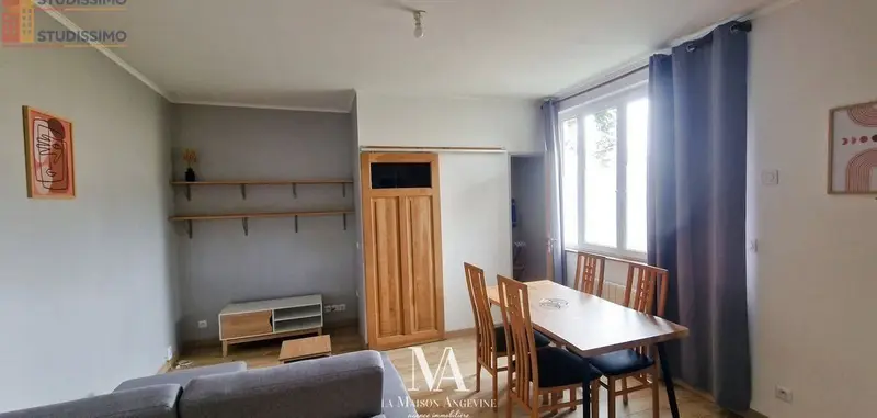 Studio 28m² Angers 49100 - Meublé, DPE D - Photo 14