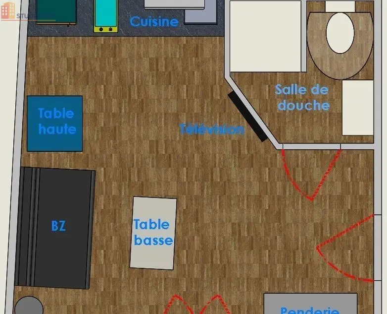 Studio 18m² Les Ponts-de-Cé - Lumineux, meublé - Photo 1