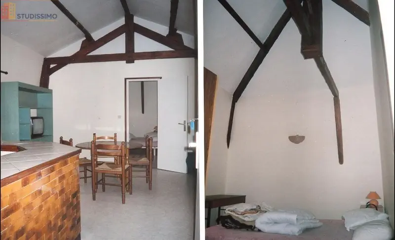 Studio meublé 22m² Cherbourg-en-Cotentin - Meublé, lumineux - Photo 1