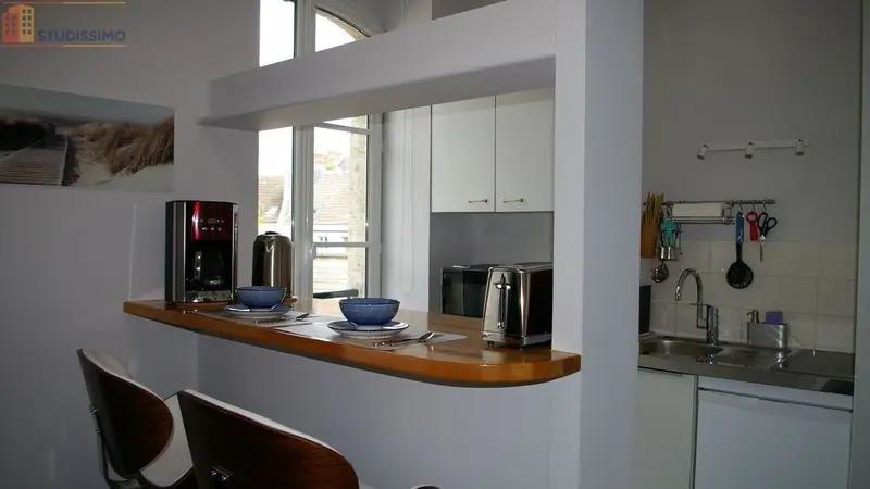 Studio meublé 25m² Cherbourg-en-Cotentin 50100 - Meublé, DPE C - Photo 2