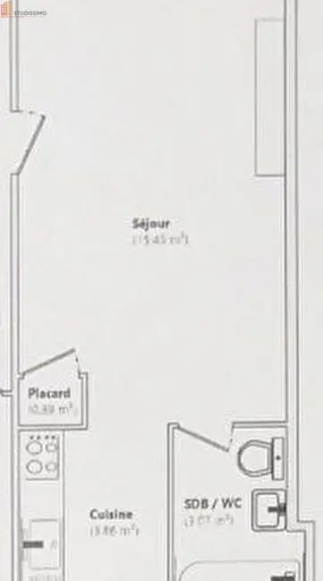 Studio 22m² Avranches - Idéal étudiant, lumineux - Photo 5