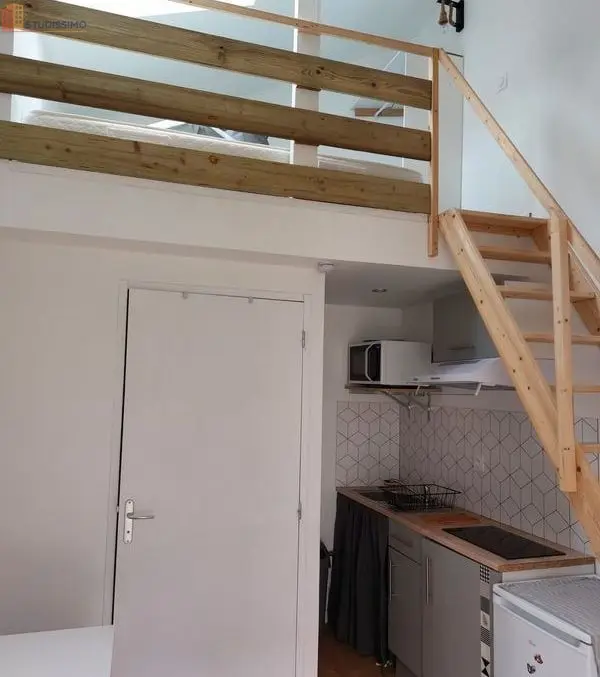 Studio meublé 15m² Angers 49000 - Mezzanine, proche gare - Photo 6