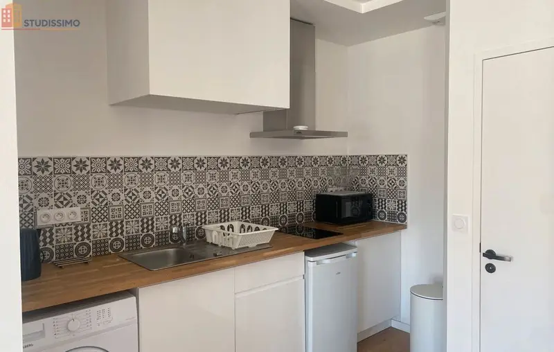 Studio meublé 24m² Cholet centre - Rénové, sans frais - Photo 29