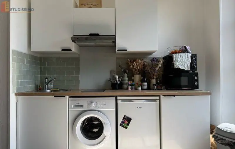 Studio meublé 18m² Angers 49100 - Rénové, lumineux - Photo 17