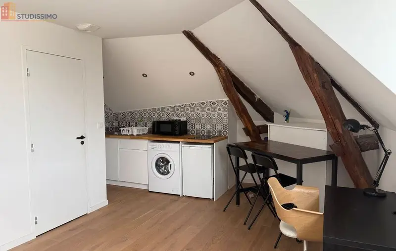 Studio meublé 27m² Cholet centre - Entièrement rénové, meublé - Photo 13
