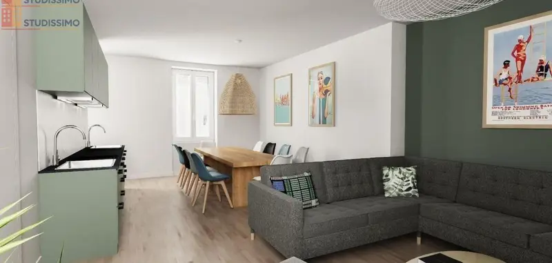 Studio 14m² Angers centre - Étage élevé, DPE D - Photo 33