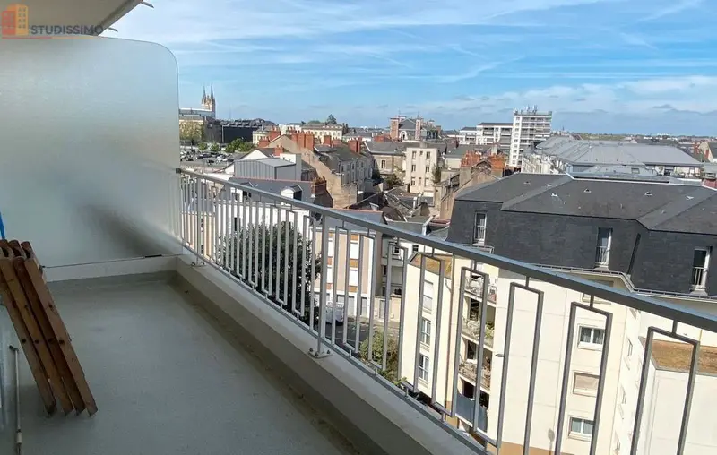 Studio meublé 30m² Angers 49100 - Meublé, 6e étage - Photo 4