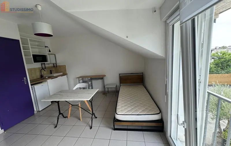 Studio 16m² Angers 49000 - Meublé, proche commodités - Photo 9