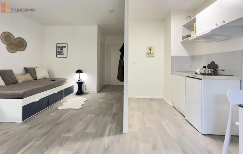 Studio meublé 33m² Reims 51100 - Meublé, DPE C - Photo 7