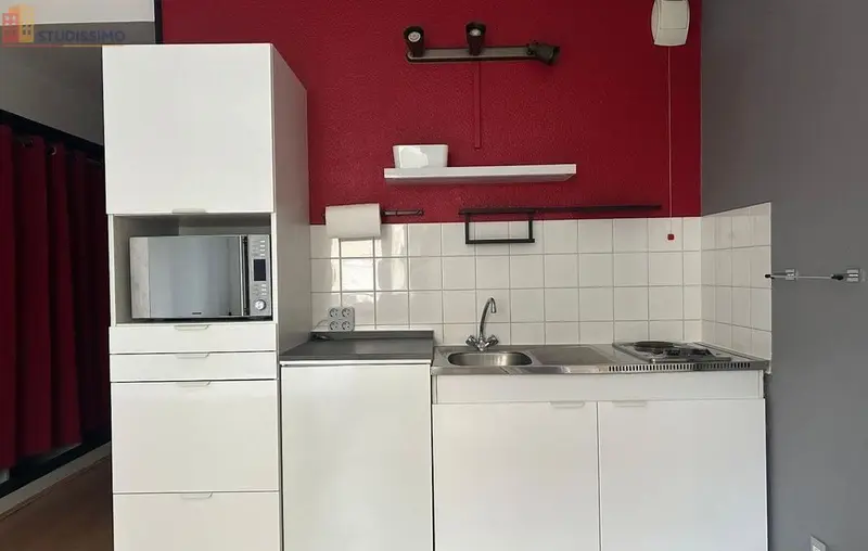 Studio meublé 24m² Reims 51100 - Meublé, DPE D - Photo 3