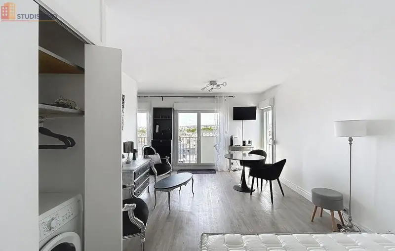 Studio meublé 33m² Reims 51100 - Étage élevé, lumineux - Photo 4