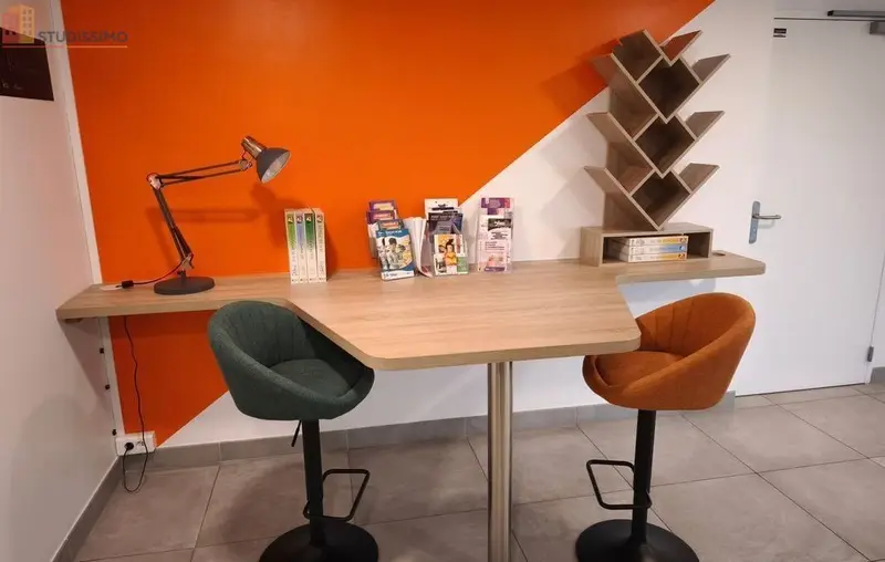 Studio meublé 29m² Reims - Meublé, charges comprises - Photo 5
