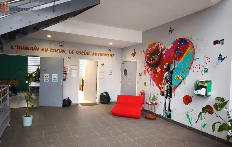 Studio meublé 17m² Reims 51100 - Résidence étudiante, charges comprises - Photo 1