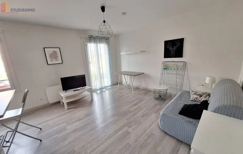 Studio meublé 31m² Reims 51100 - Lumineux, DPE C - Photo 10