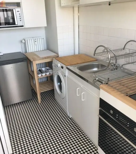 Studio meublé 26m² Reims 51100 - Lumineux, 4e étage - Photo 5