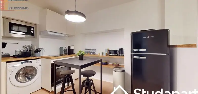 Studio meublé 25m² Reims - Lumineux, meublé - Photo 2