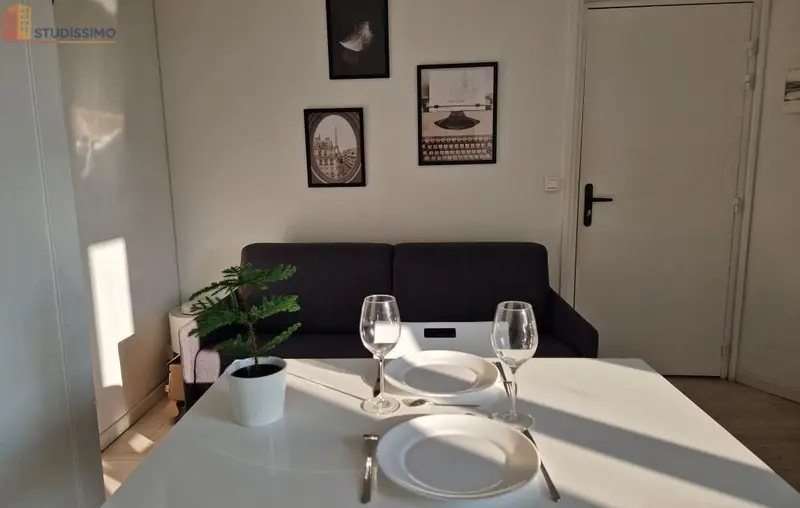 Studio meublé 19m² Reims 51100 - Meublé, 3e étage - Photo 7
